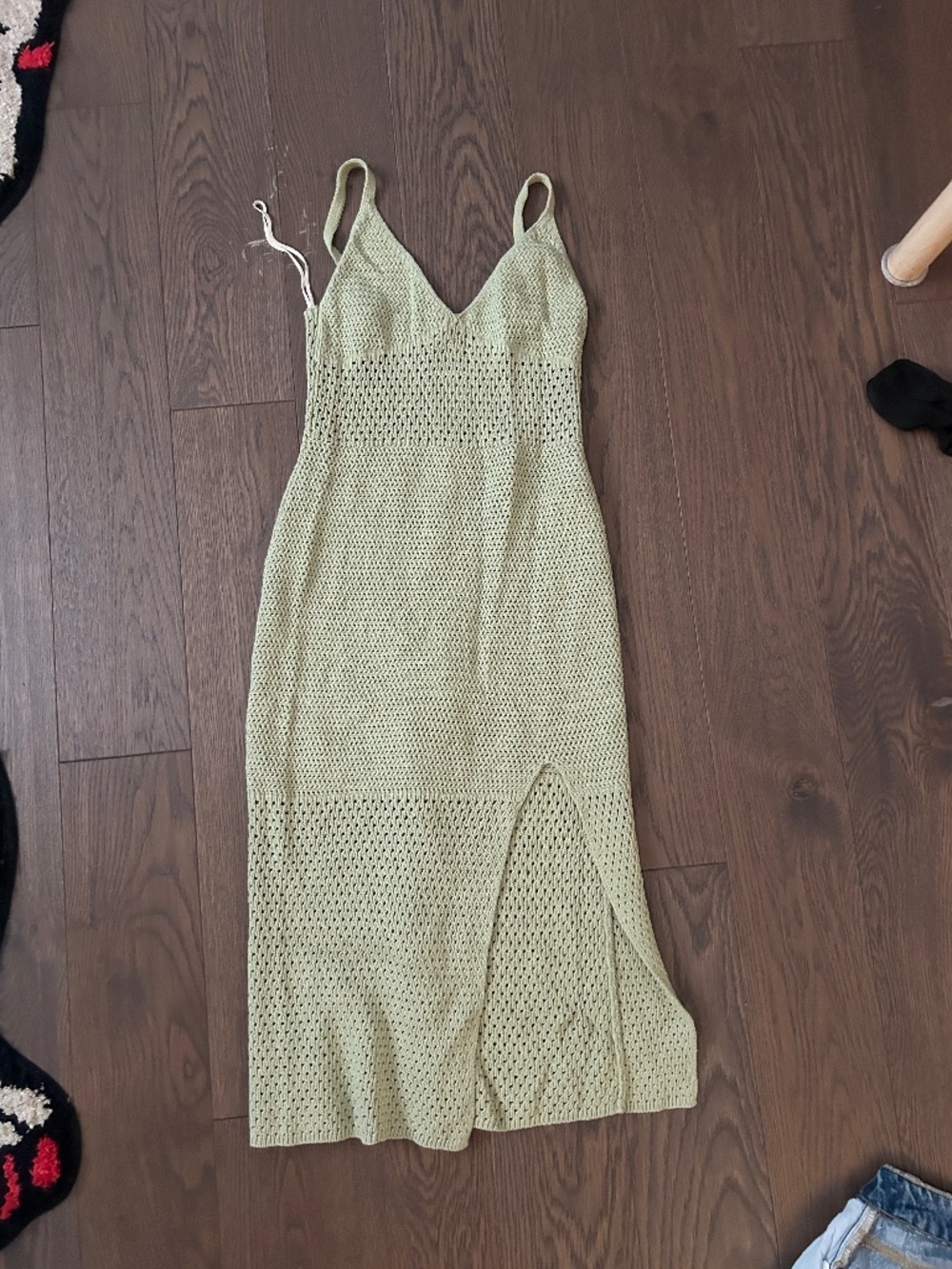 Wilfred Aritzia Crochet Dress